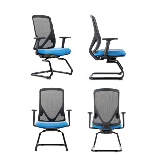 高品質網椅弓形固定辦公椅AS-6239C